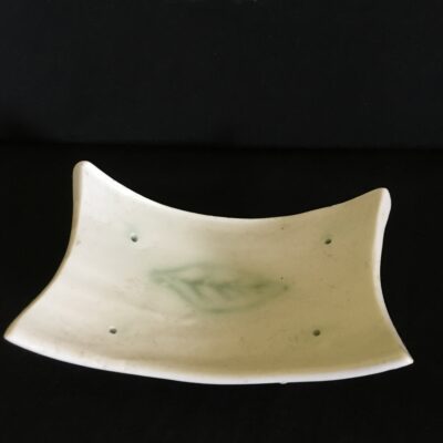 "sushi-feuille" magnolia en porcelaine